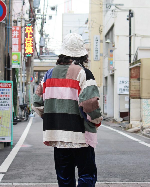 遊び心とヴィンテージ感漂うパッチワークジャケット