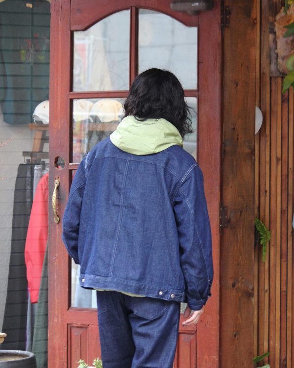 ヘンプデニムセットアップスタイル