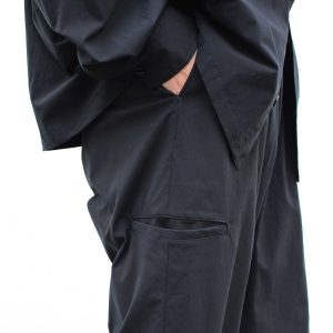 夜洗って朝には乾く、ジャケットシャツ＆パンツ