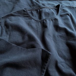 ANTIQUE LINEN TOP / OVER DYE