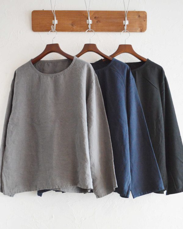 ANTIQUE LINEN TOP / OVER DYE