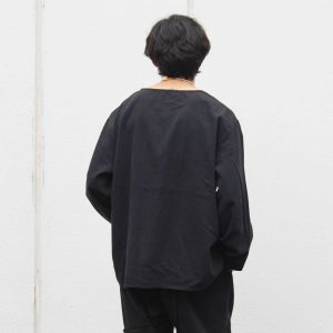 ANTIQUE LINEN TOP / OVER DYE