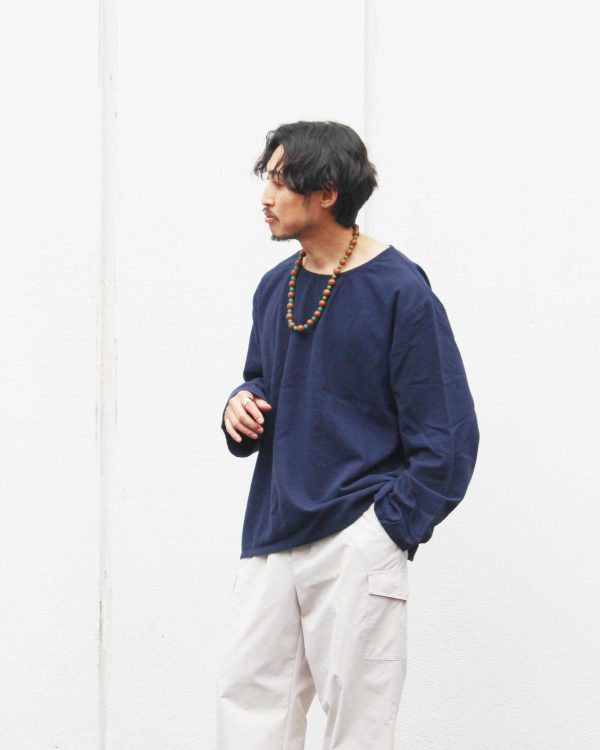 ANTIQUE LINEN TOP / OVER DYE