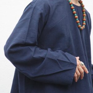 ANTIQUE LINEN TOP / OVER DYE