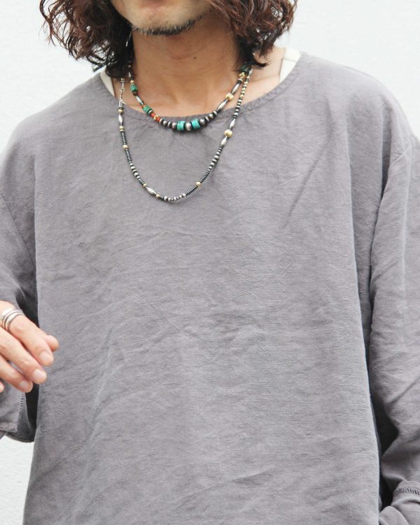 ANTIQUE LINEN TOP / OVER DYE