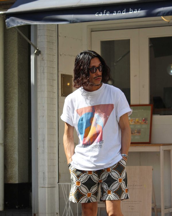 Nasngwam.×SAVE THE GOODMANのアートTEE