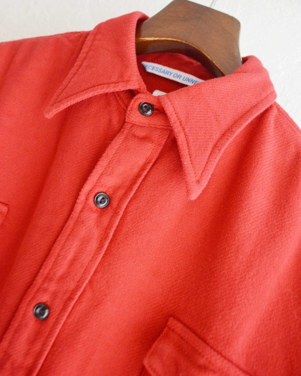 力の抜けた大人の余裕。WWシャツ秋冬ネルVer.