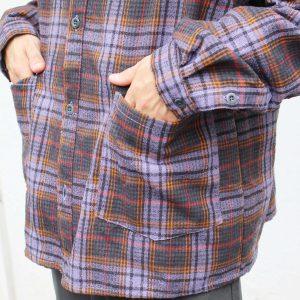 ラフに羽織れて、どこか上品。大人のチェックJKT