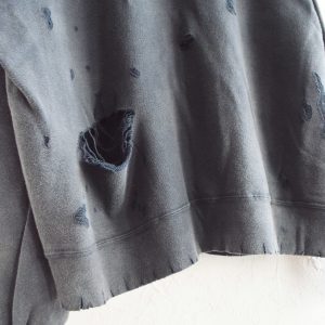 「モダンヴィンテージ。」～職人の手仕事が宿る Distressed Sweat～