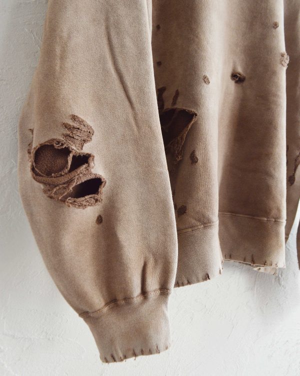 「モダンヴィンテージ。」～職人の手仕事が宿る Distressed Sweat～