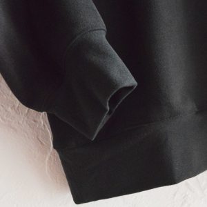 LOUNGE SUEDE HIGH NECK SWEAT