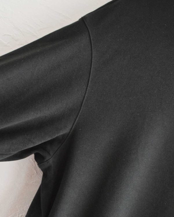 LOUNGE SUEDE HIGH NECK SWEAT