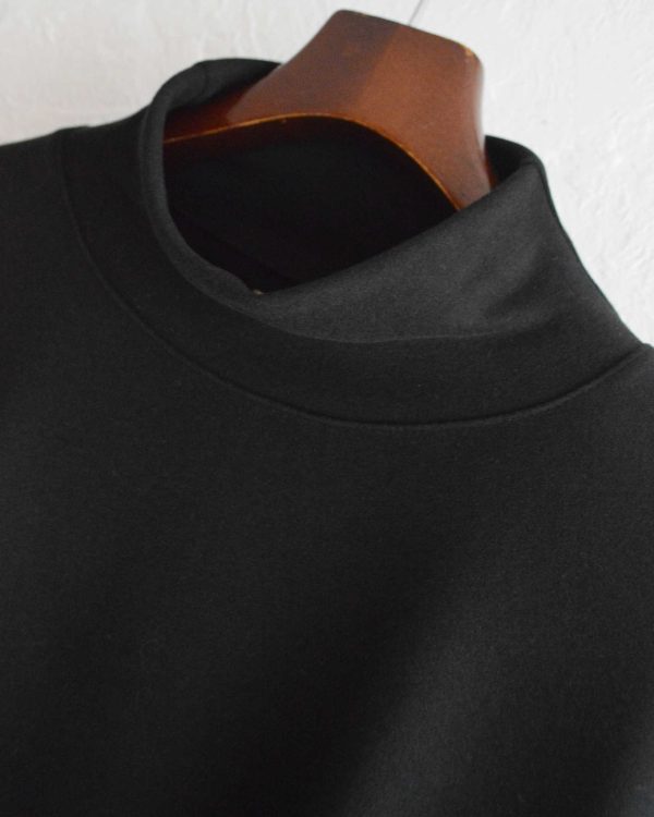 LOUNGE SUEDE HIGH NECK SWEAT