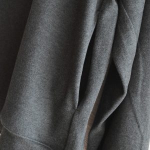 LOUNGE SUEDE HIGH NECK SWEAT