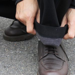 WARM TECH WIDE PANTS