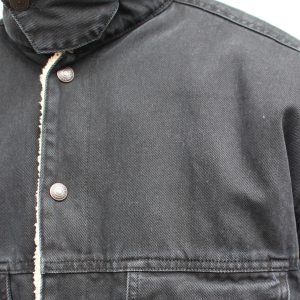 IMPRESTOREのDenim boa jacketスタイル