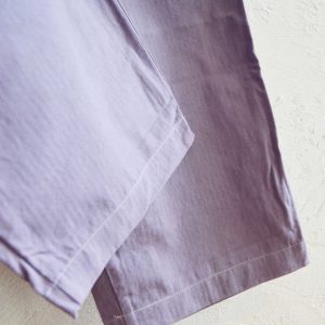 70’s チェコ軍 HBTコックパンツ～ラベンダー後染め～