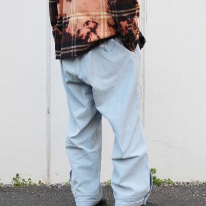 50’s スイス軍 デニムパンツ スーパーブリーチ & リメイク