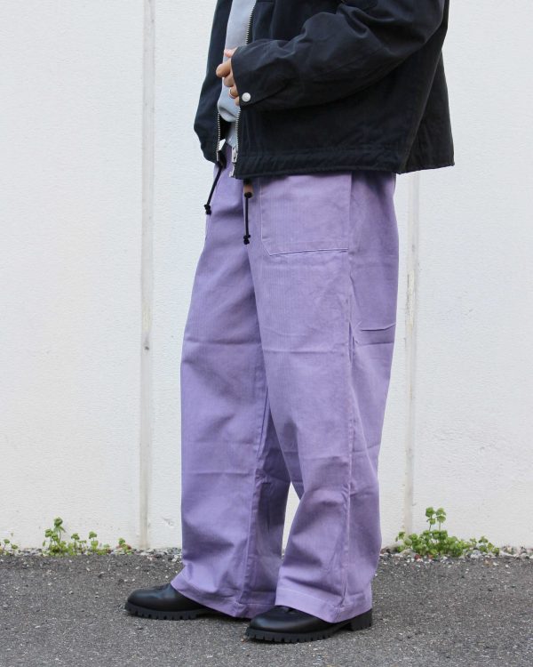 70’s チェコ軍 HBTコックパンツ～ラベンダー後染め～