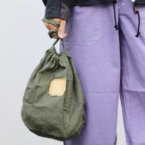 60’s US MILITARY “PATIENT EFFECT BAG” Deadstock / One Wash & Remake