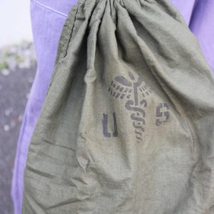 60’s US MILITARY “PATIENT EFFECT BAG” Deadstock / One Wash & Remake