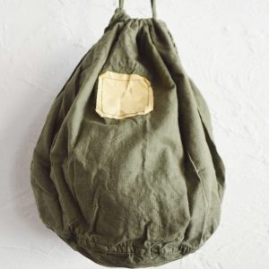 60’s US MILITARY “PATIENT EFFECT BAG” Deadstock / One Wash & Remake