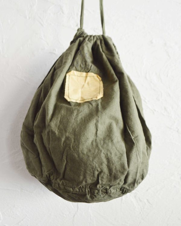 60’s US MILITARY “PATIENT EFFECT BAG” Deadstock / One Wash & Remake