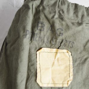 60’s US MILITARY “PATIENT EFFECT BAG” Deadstock / One Wash & Remake