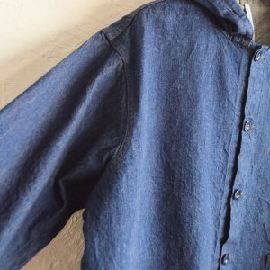 本気のデニム！N.O.UNが作る“育てる”フードジャンパー