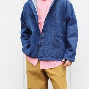 本気のデニム！N.O.UNが作る“育てる”フードジャンパー