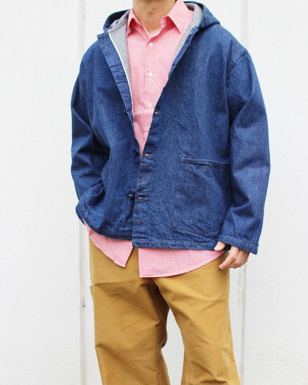 本気のデニム！N.O.UNが作る“育てる”フードジャンパー