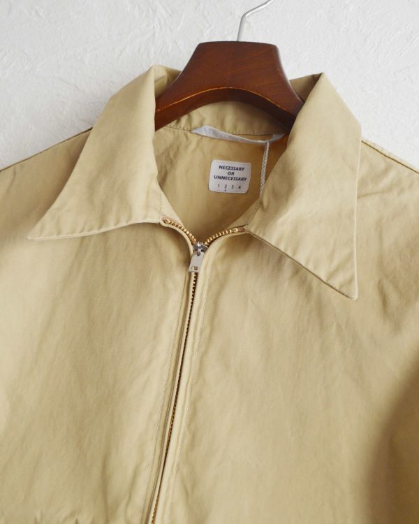 着るほどに良さが分かるN.O.UNのブルゾン