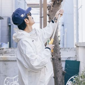 ギミック満載。“全部盛り仕様”のアノラック。