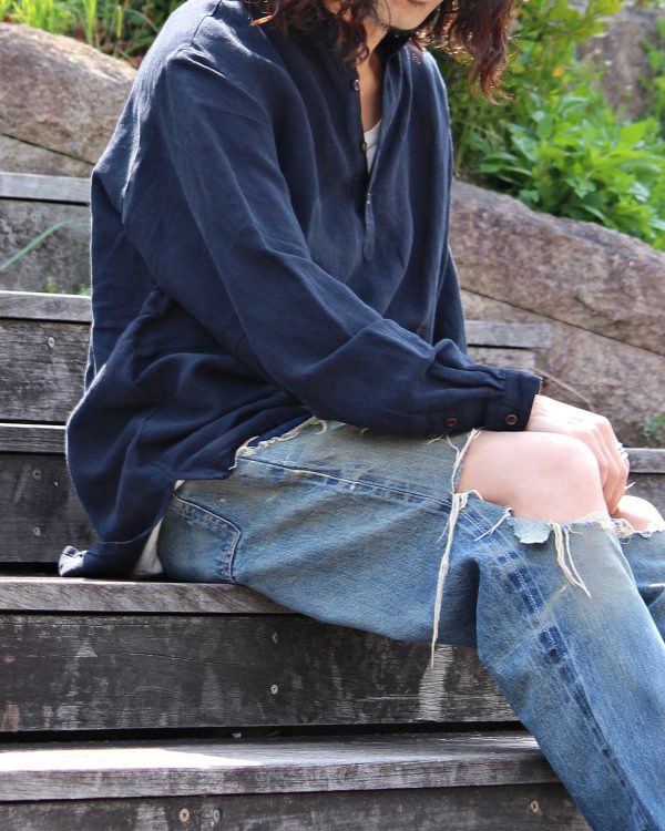 揺れで魅せる一着