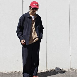 自然と雰囲気を引き上げてくれるセットアップ。