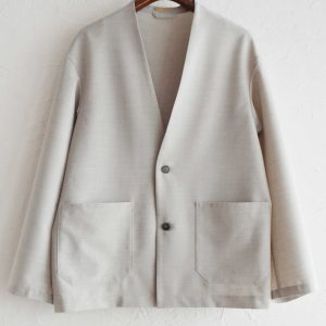 LAMOND “No Collar Shari Jacket & Shari Pants”