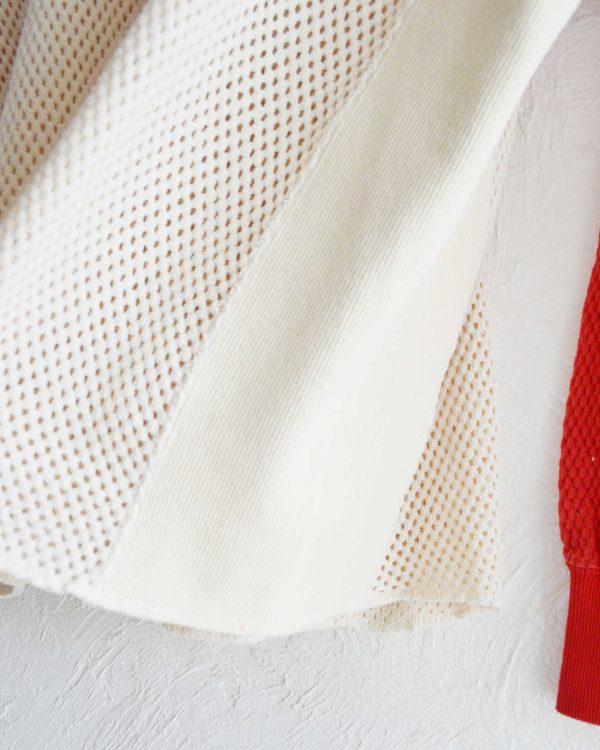 夏に着る長袖！コットンメッシュ