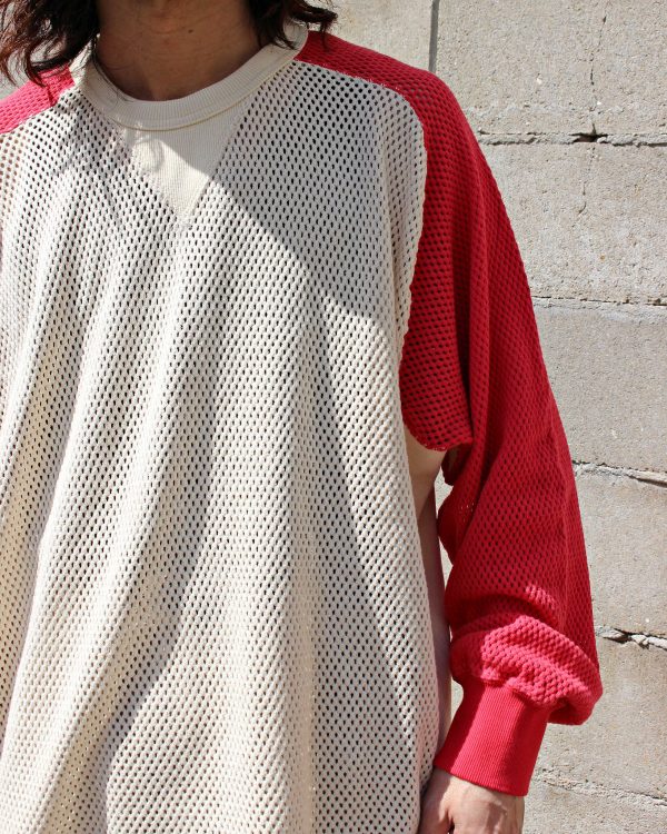 夏に着る長袖！コットンメッシュ