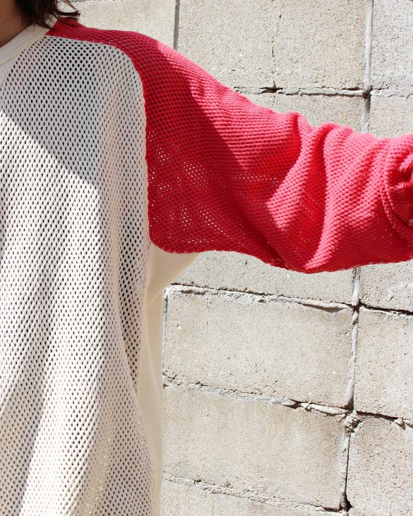 夏に着る長袖！コットンメッシュ