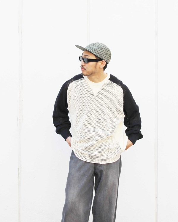 夏に着る長袖！コットンメッシュ