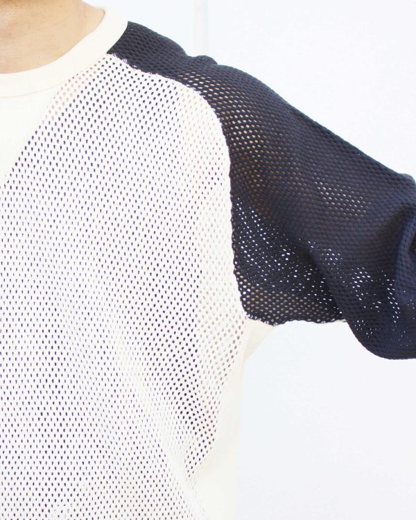 夏に着る長袖！コットンメッシュ