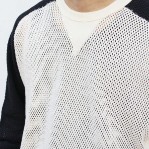 夏に着る長袖！コットンメッシュ