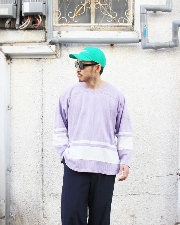 透けないメッシュという新提案。進化したホッケーT