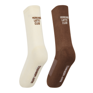 “朝の気分”で選ぶ。左右非対称が楽しいMANY MORNINGSのスポーツソックスが入荷。