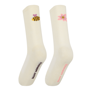 “朝の気分”で選ぶ。左右非対称が楽しいMANY MORNINGSのスポーツソックスが入荷。