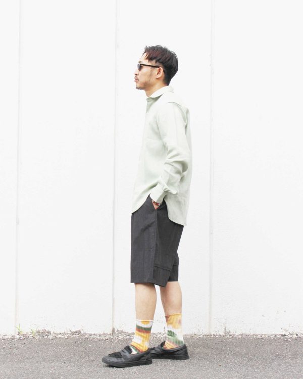 COTTON×NYLON POPLIN SHORTS