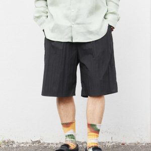 COTTON×NYLON POPLIN SHORTS