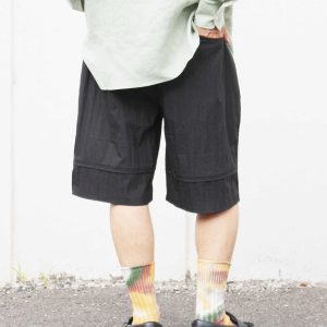 COTTON×NYLON POPLIN SHORTS
