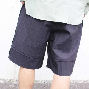 COTTON×NYLON POPLIN SHORTS