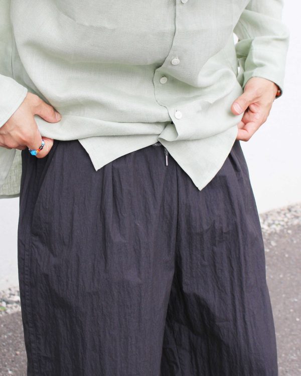 COTTON×NYLON POPLIN SHORTS